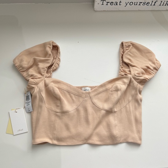 Novella Cap-Sleeve Wilfred Top - Picture 1 of 6